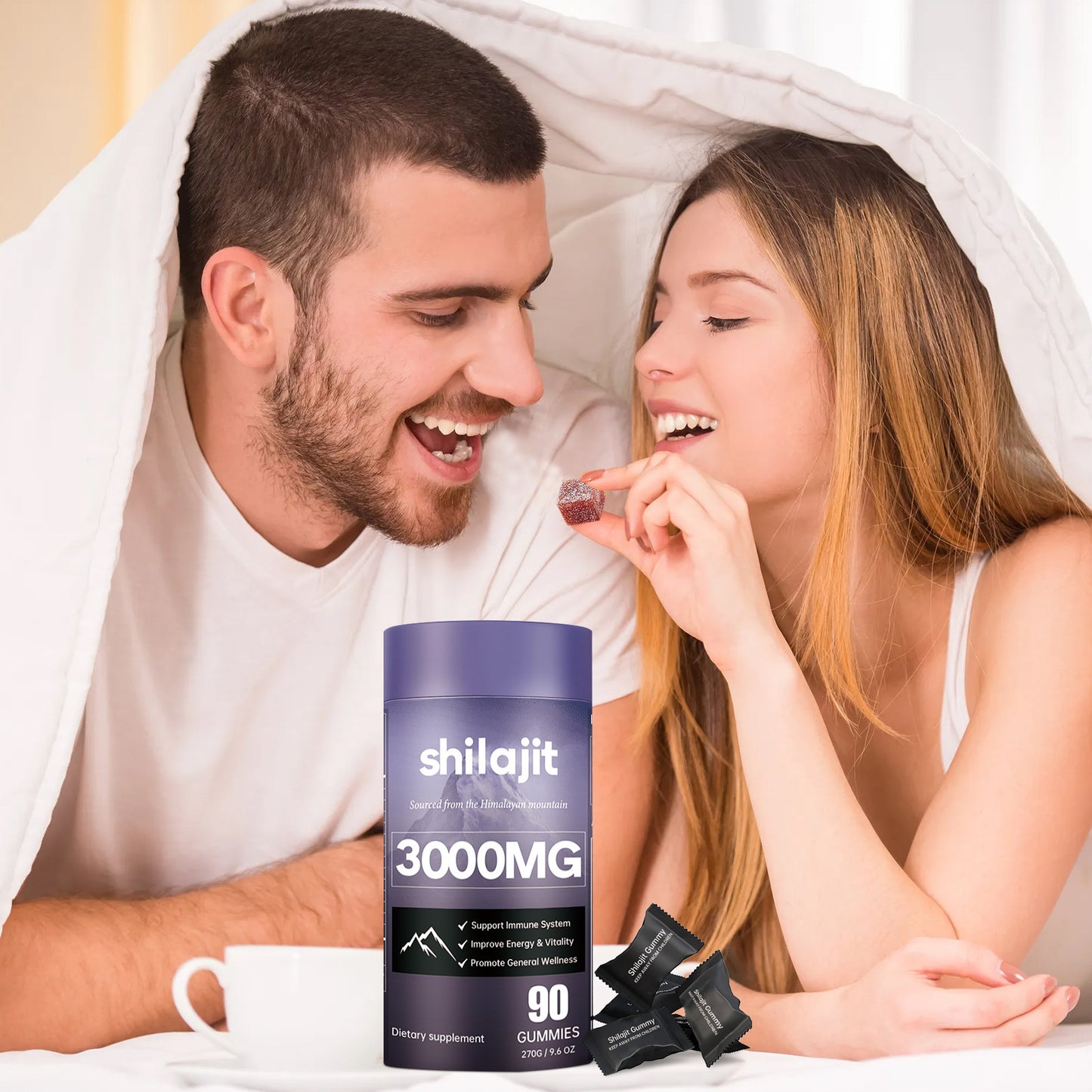 Shilajit Improves vitality Gummies - 90tbs