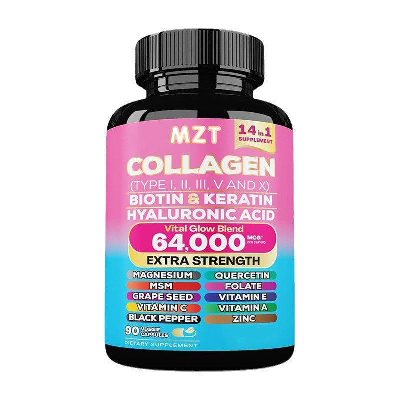Collagen Vital Glow Power Blend Vegan - 90 Caps