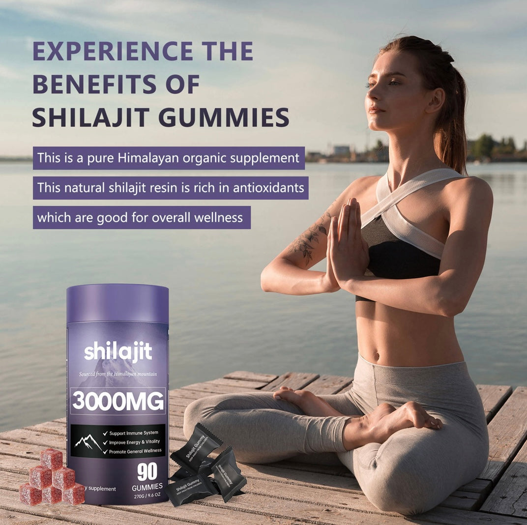 Shilajit Improves vitality Gummies - 90tbs