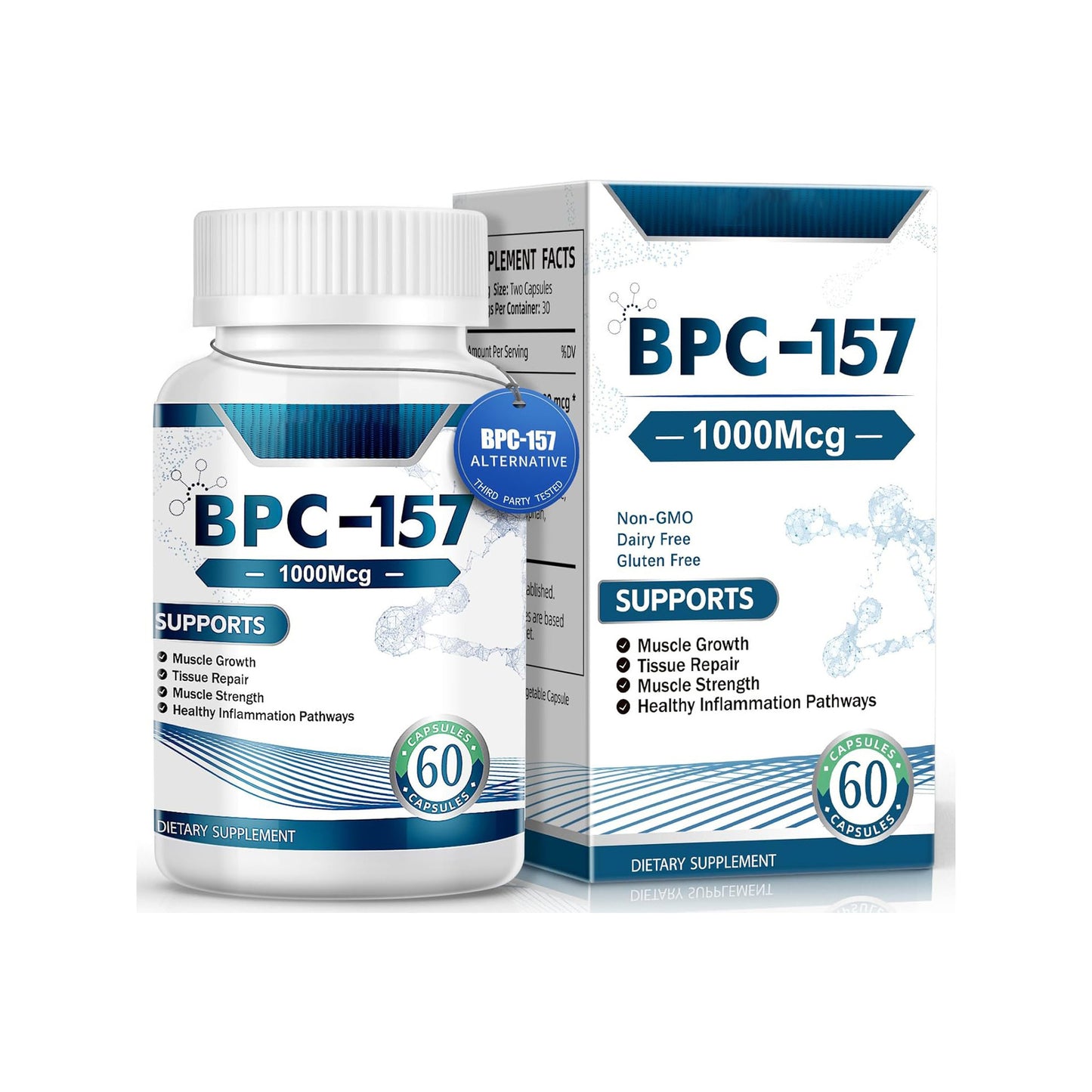 BCP-157 Recovery+ | Regeneration and High Performance - 60caps