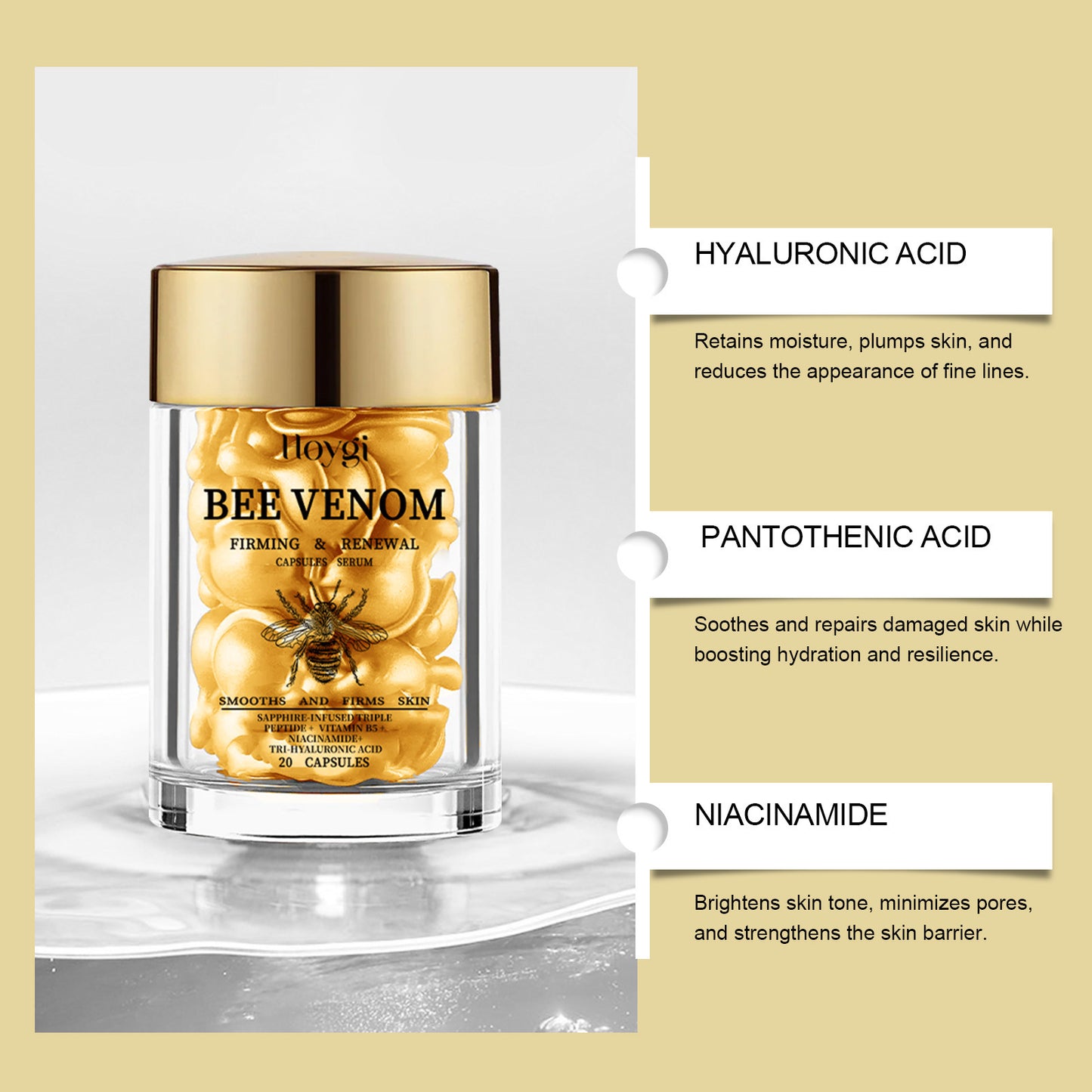 Nourishing & Moisturizing Skin Care – Firming & Radiance Boost - 20caps
