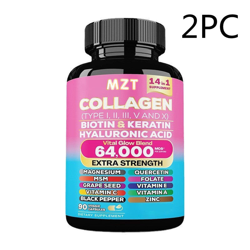 Collagen Vital Glow Power Blend Vegan - 90 Caps
